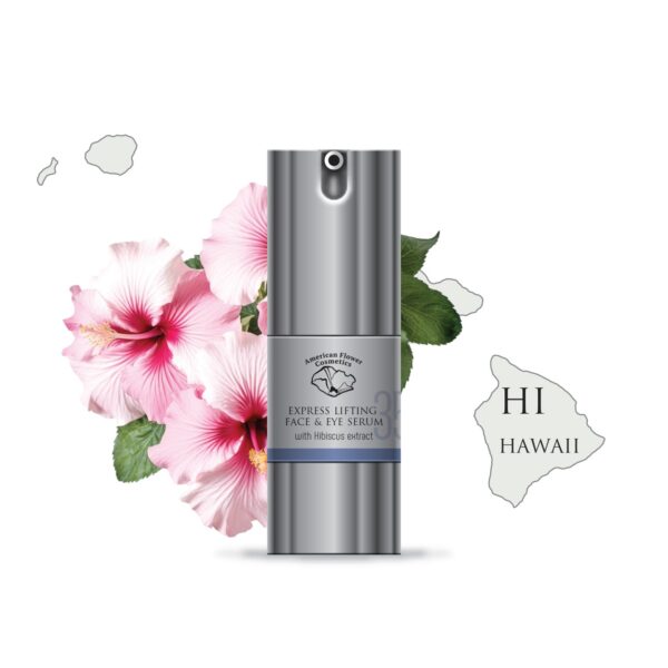35 EXPRESS LIFTING FACE & EYE SERUM. with Hibiscus extract (WOW effect)